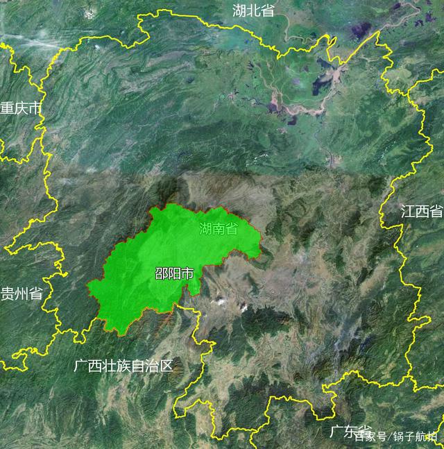 14張地形圖,快速了解湖南省邵陽市的12個(gè)市轄區(qū)縣市